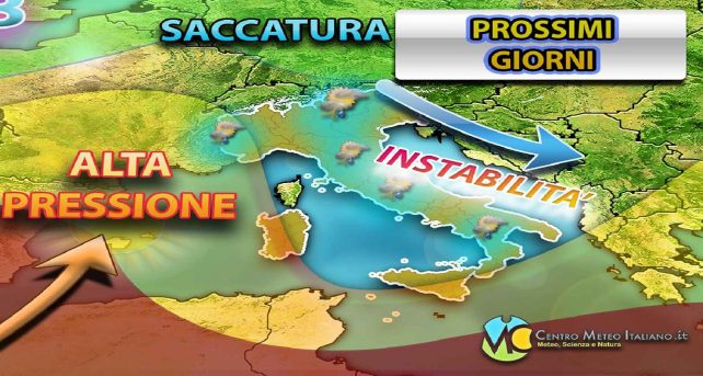 Meteo - Anticiclone delle Azzorre protagonista, ma con qualche isolato temporale insistente nel prosieguo di settimana