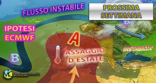 Meteo - Maxi-Anticiclone confermato anche per la prima parte della prossima settimana, la tendenza