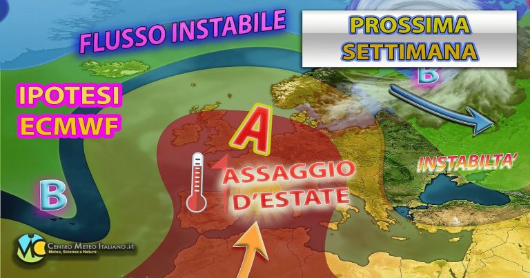 Meteo – Maxi-Anticiclone confermato anche per la prima parte della prossima settimana, la tendenza
