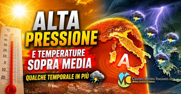 Meteo – Giornate dal sapore estivo in Italia con sole e clima caldo, ma verso un aumento dell’instabilità termo-convettiva