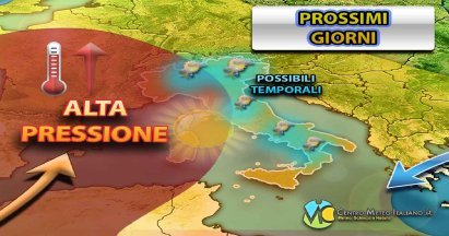 Meteo - Ultimo Weekend di Maggio con prevalente stabilità, ma attenzione ai temporali e possibili grandinate: i dettagli