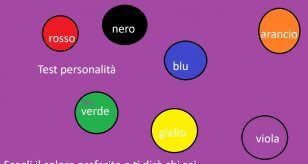 Test colore preferito