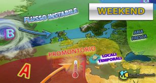 Meteo - Temporali pomeridiani e possibili grandinate insidiano l'Italia nel Weekend: i dettagli