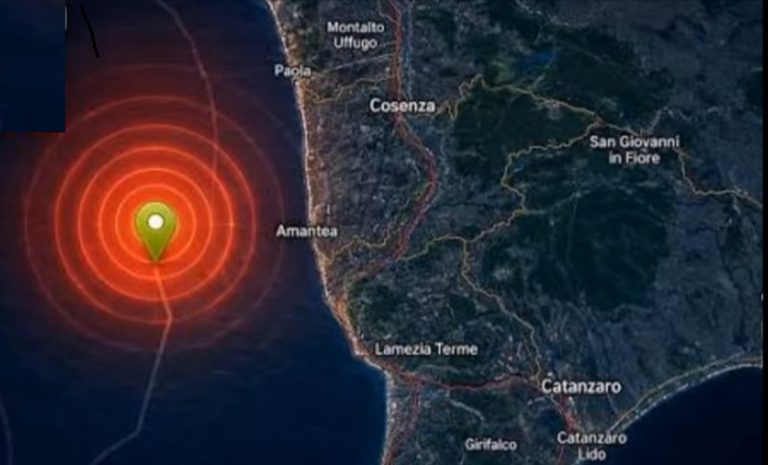 Terremoto in Calabria causato dalla subduzione della litosfera ionica: mai così forte sulla costa cosentina