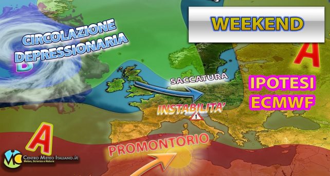 Meteo - Nuovo aumento delle temperature nel Weekend, ma con temporali persistenti: ecco dove