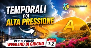 Meteo Italia - ancora temporali poi alta pressione