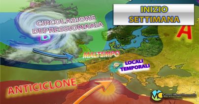 Meteo - Avvio di settimana con stabilità prevalente e temperature in progressivo aumento: ma occhio a qualche temporale