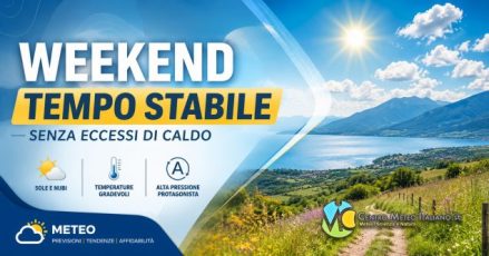 Meteo Italia - tempo più stabile in vista del weekend