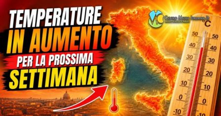 Meteo - Anticiclone in rafforzamento la prossima settimana, con stabilità e graduale aumento delle temperature: la tendenza