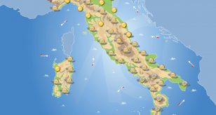Previsioni meteo in Italia per domani 15 giugno 2026