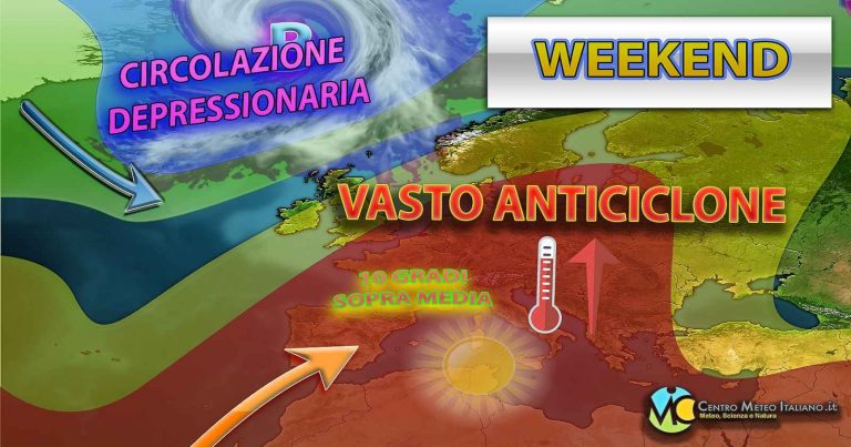 Meteo – Weekend estivo in Italia e soprattutto dal clima rovente per la risalita di aria calda africana