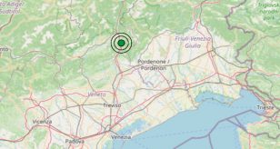 Terremoto oggi in Veneto