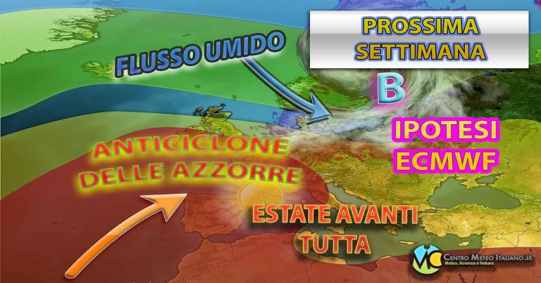 Meteo – Dominio anticiclonico anche per l’ultima settimana di giugno con giornate stabili e caldo rovente
