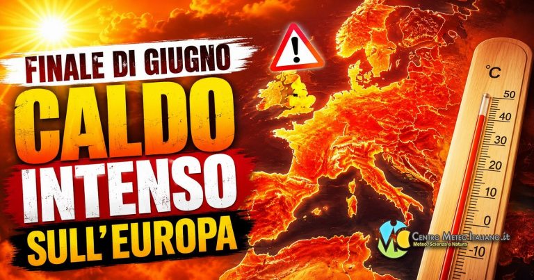 Meteo – Prolungata ondata di calore sull’Italia, con finale di Giugno infuocato: ecco la tendenza