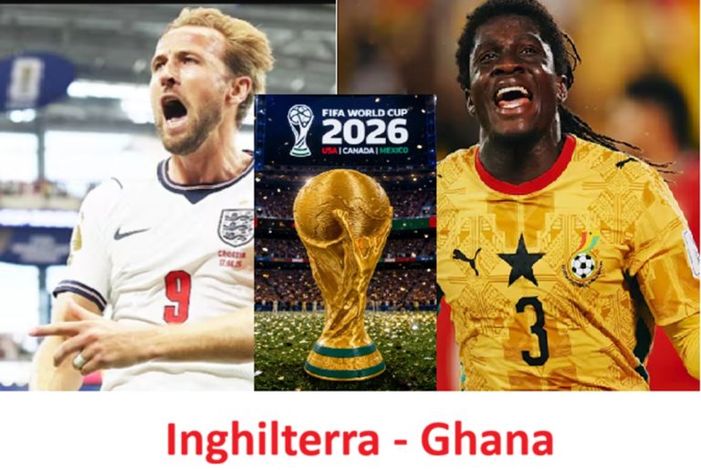 Mondiali 2026, a che ora e dove vedere in tv Inghilterra-Ghana