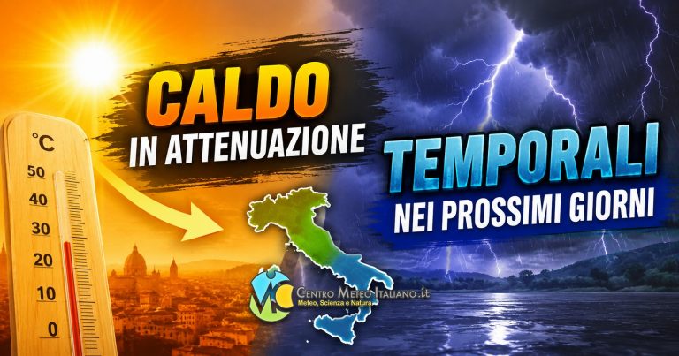 Meteo – Luglio parte con temporali e grandine, maltempo intenso al nord Italia