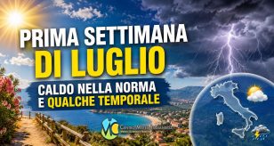 Meteo Italia - alta pressione ma senza caldo eccessivo