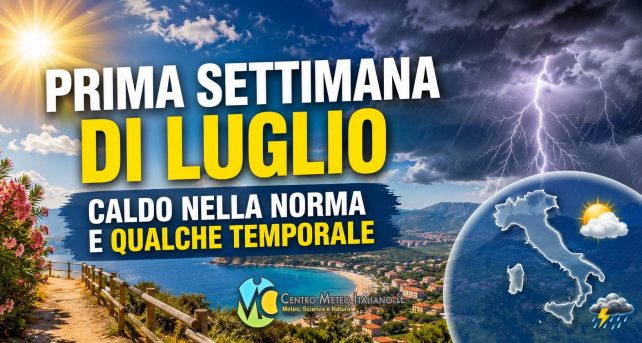 Meteo Italia - alta pressione ma senza caldo eccessivo