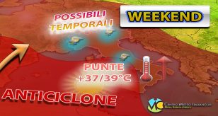 Meteo - Caldo in intensificazione nel Weekend, ma anche forti temporali e possibili grandinate: i dettagli