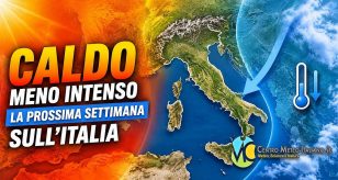 Meteo italia - si attenua l'ondata di caldo per la prossima settimana