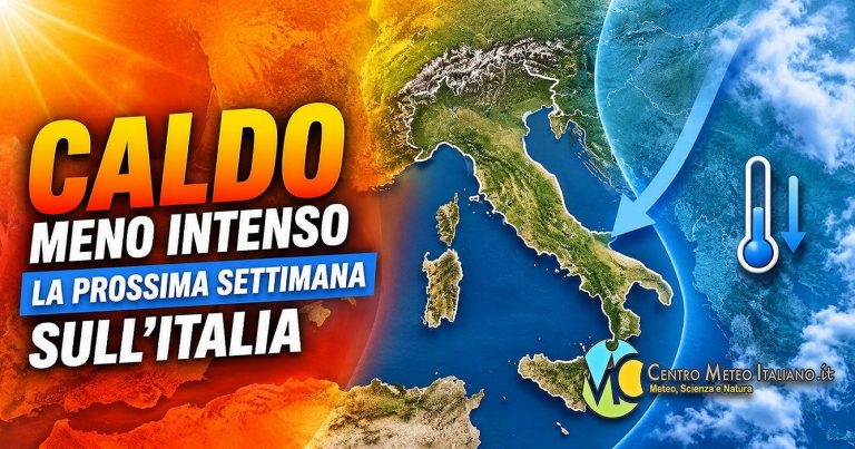 Meteo Italia – ancora tanto caldo sul Mediterraneo ma aria più fresca in arrivo per la prossima settimana