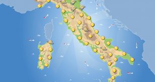 Previsioni meteo in Italia per domani 18 luglio 2026