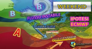 Meteo - Possibile irruzione di maltempo in arrivo nel Weekend, con nuovi temporali e grandinate: la tendenza