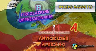 Meteo - Crescenti disturbi di maltempo per il Weekend, ma anche caldo africano intenso: la tendenza