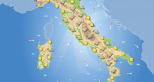 Previsioni meteo in Italia per domani 7 agosto 2026