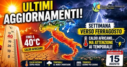 Meteo - Anticiclone monstre per il prosieguo di Agosto, con qualche lieve cedimento: i dettagli