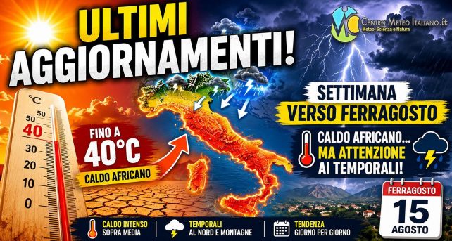 Meteo - Anticiclone monstre per il prosieguo di Agosto, con qualche lieve cedimento: i dettagli