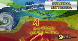 Meteo - Avvio di settimana con disturbi all'Anticiclone, ma anche nuovo aumento delle temperature: i dettagli