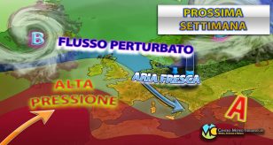 Aria più fresca sul Mediterraneo