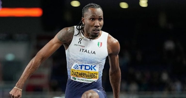 Europei di atletica 2026: a che ora vedere in tv stasera la finale del salto triplo con Andy Diaz