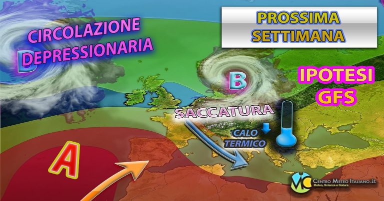 Meteo – Maltempo con fine del caldo intenso? Ecco quando potrebbe avvenire!