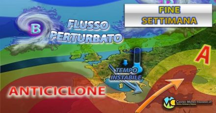 Possibile nuovo peggioramento sul finire della settimana