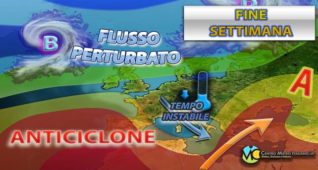 Meteo Italia - torna il maltempo nella seconda parte della settimana