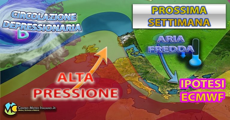 Meteo – Possibile colpo del KO all’Estate la prossima settimana, con irruzione fredda fuori stagione: la tendenza