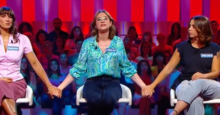 “Reazione a Catena”, la dedica de Le Pappardelle a Pino Insegno dopo l’eliminazione: ”La sua accoglienza…”