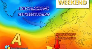 Meteo weekend: torna l'alta pressione sul Mediterraneo