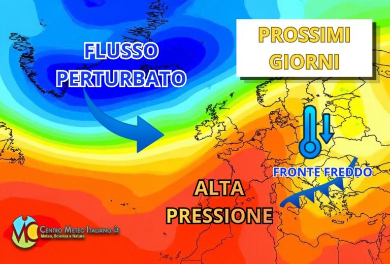 Meteo Italia – aria più fresca porta un calo delle temperature e qualche temporale entro il weekend, ecco l’evoluzione