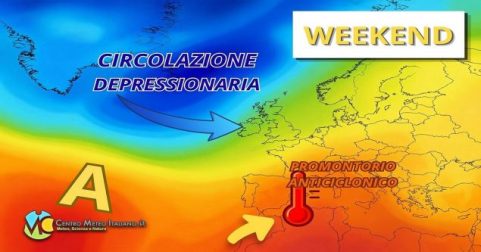 Meteo - Prevalente stabilità nel Weekend, ma non mancheranno temporali anche intensi: i dettagli