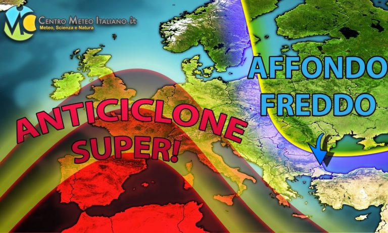 Meteo – Stabilità e bel tempo in tutto il Paese anche nelle prossime ore con Anticiclone protagonista: i dettagli