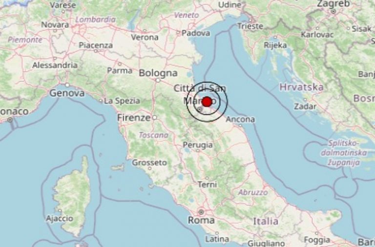 Terremoto oggi in Emilia-Romagna, domenica 27 settembre 2026: scossa M 3.2 al largo della Costa Romagnola meridionale. I dati ufficiali Ingv