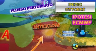 Meteo Italia - super anticiclone anche con l'arrivo di ottobre