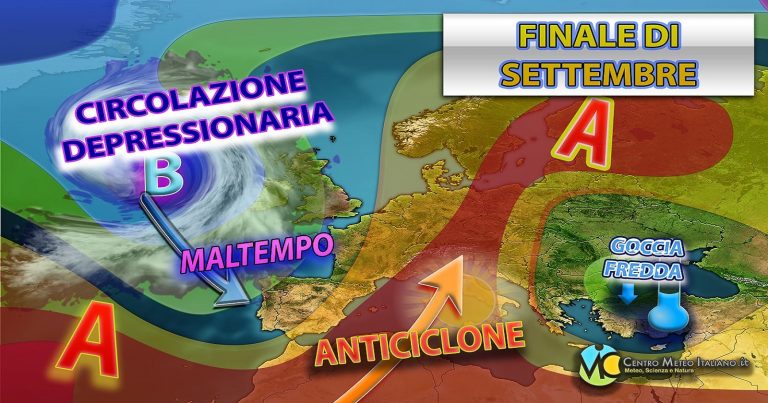 Meteo – Stabilità prevalente in Italia, ma nei prossimi giorni disturbi su alcune regioni con possibili piovaschi