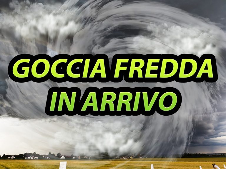 Meteo – Goccia fredda retrograda in possibile arrivo entro il Weekend in Italia, con maltempo e nuovo calo termico: i dettagli