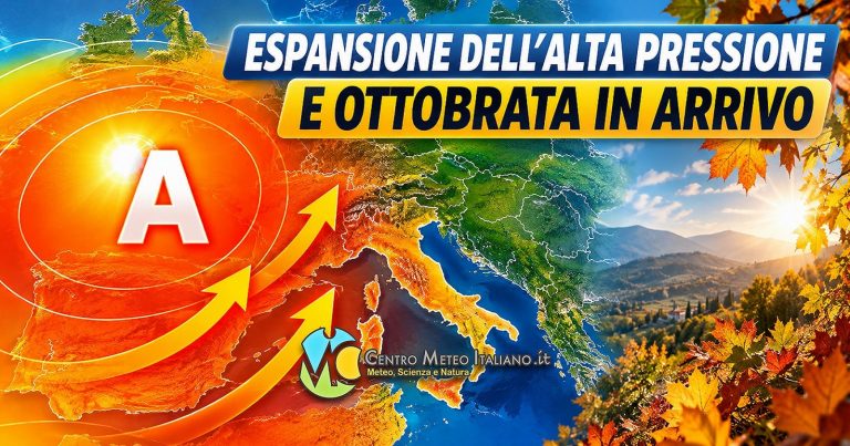 Meteo – Ottobrata in arrivo in Italia i prossimi giorni, massime anche oltre i +25°C e fino a sfiorare i +30°C