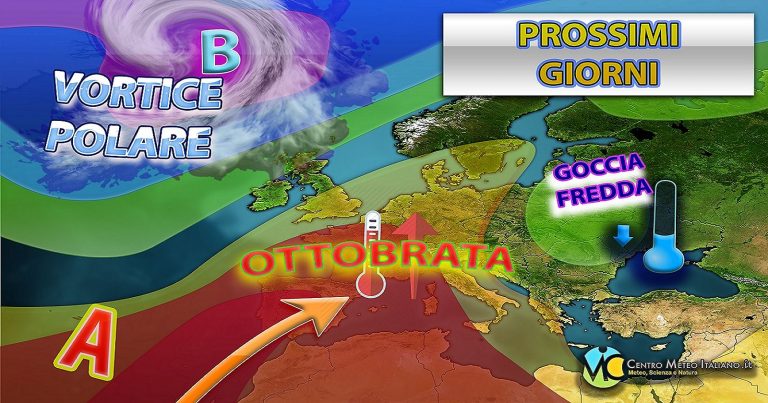 Meteo – Autunno in stand-by nei prossimi giorni con stabilità e bel tempo persistenti: i dettagli