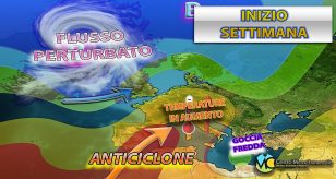 Meteo - Nuova spinta dell'Anticiclone per inizio settimana con miglioramento evidente e temperature in ripresa